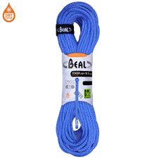 Rope Beal Joker Soft Unicore 9.1 mm 60m Dry Cover - blue