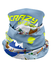 Crazy Idea Neck Gaiter Light - Start and go