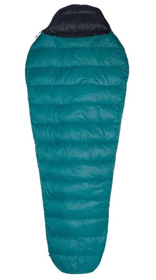 Sleeping bag Warmpeace Solitaire 250 - 195cm - teal green/black