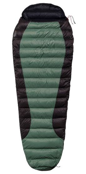 Sleeping bag Warmpeace Viking 300 - 170cm - green/grey/black